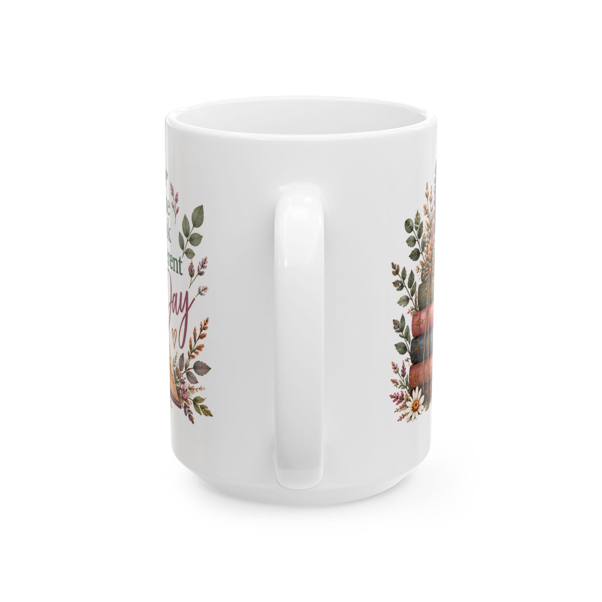 Just One More Chapter Book Lover Ceramic Mug