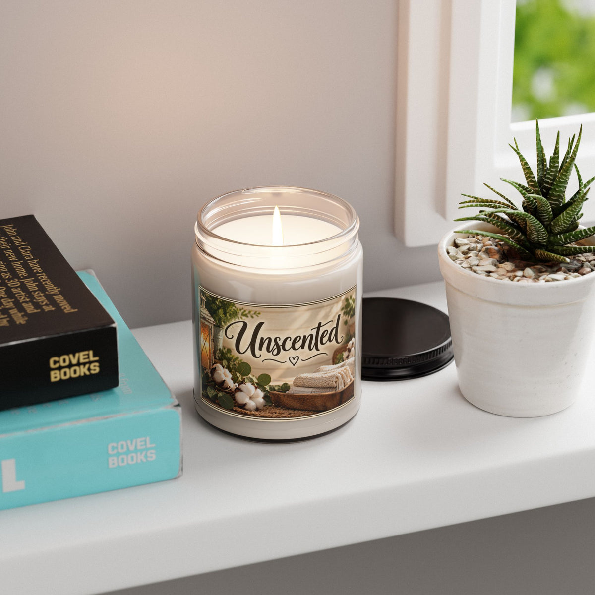 Unscented Soy Candle