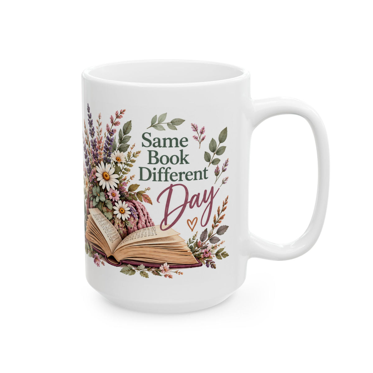 Just One More Chapter Book Lover Ceramic Mug